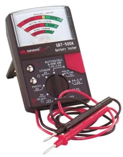 Gardner Bender 1.5 To 22.5 V Analog Battery Tester