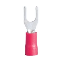 22-18 Ga. Insulated Wire Spade Terminal Red 20 Pk