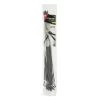 14 In. L Black Self-Cutting Cable Tie 20 Pk