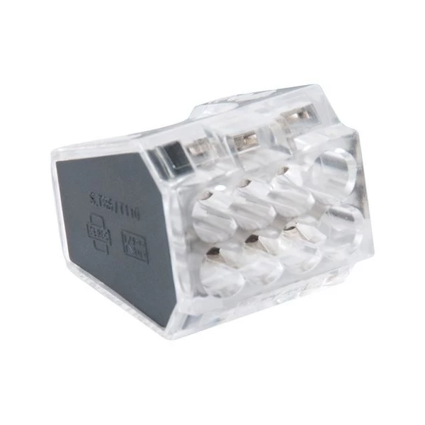 PushGard 22-12 Ga. Copper Wire Wire Connector Black 50 Pk