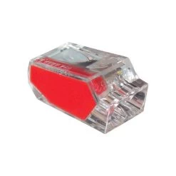 PushGard 22-12 Ga. Copper Wire Wire Connector Red 100 Pk