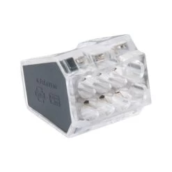 CONNECTOR 8PORT BLK 10PK