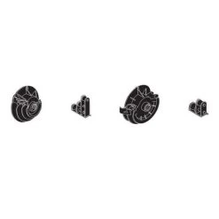 Gardner Bender BPVC-52 PVC Coated Shoe Group, 1/2" - 2"