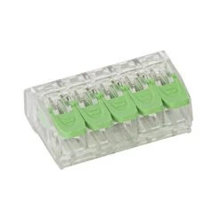 Five Port LeverGard Lever Wire Con, PK 10