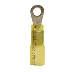 Ring Terminal Heat Shrink, 12-10AWG, PK3