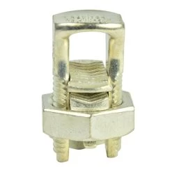 Alum Split Bolt Connector, 4/0 AWG