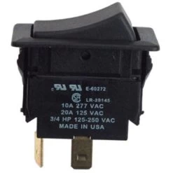 Switch Rocker Spst Red Lt Hd