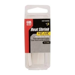 Tubing H Shrk 1/2-1/4X3In Wht