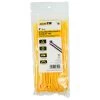 8 In. Standard Cable Tie, Yellow, 100PK