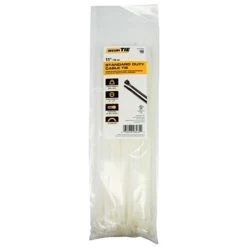 Gardner Bender 220970 11 In. Natural Standard Duty Cable Tie; Pack Of 100