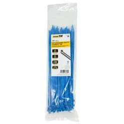 Gardner Bender 220972 11 In. Standard Duty Cable Tie; Blue - Pack Of 100