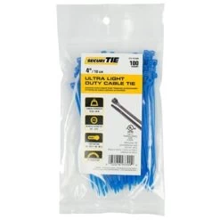 Gardner Bender 221001 4 In. Light Duty Cable Tie; Blue