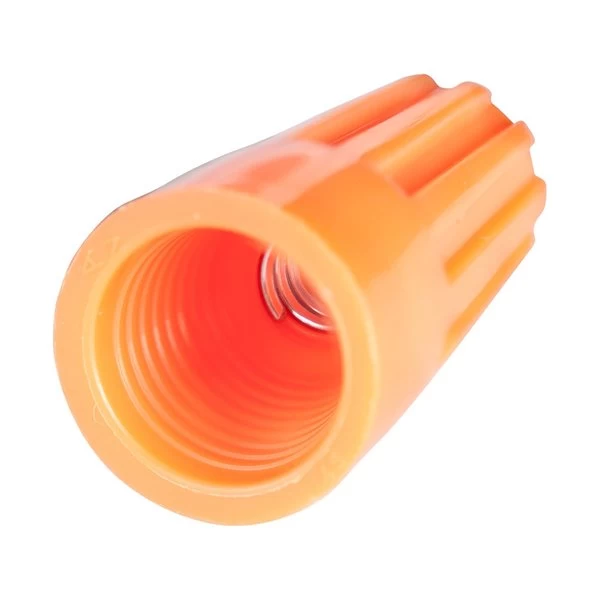 WireGard 3 Wire Connector, 22 To 14 AWG Wire, Steel Contact, Polypropylene Housing Material, Orange - Image 3