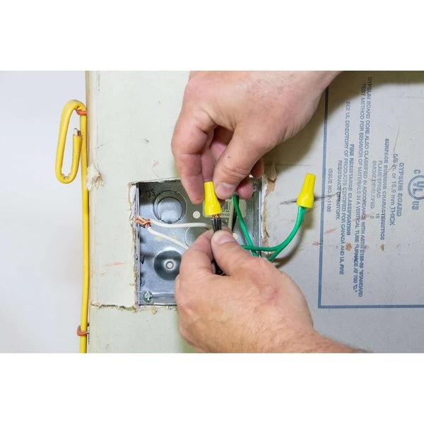 WingGard 84 Wire Connector, 22 To 10 AWG Wire, Steel Contact, Polypropylene Housing Material, Yellow - Image 7