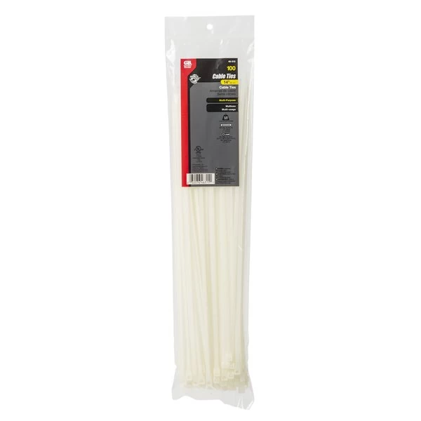 Cable Tie, DoubleLock Locking, 66 Nylon, Natural - Image 2