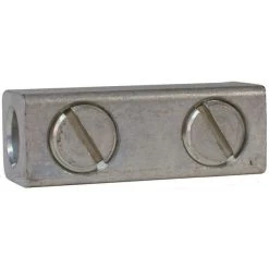 GSPA2 Splicer And Reducer, 14 To 10 AWG Stranded, 14 To 2 AWG Solid Wire, Silver