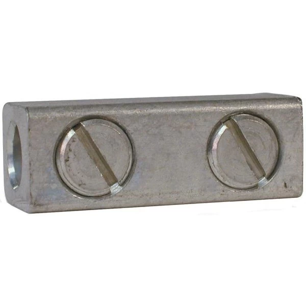 GSPA2 Splicer And Reducer, 14 To 10 AWG Stranded, 14 To 2 AWG Solid Wire, Silver