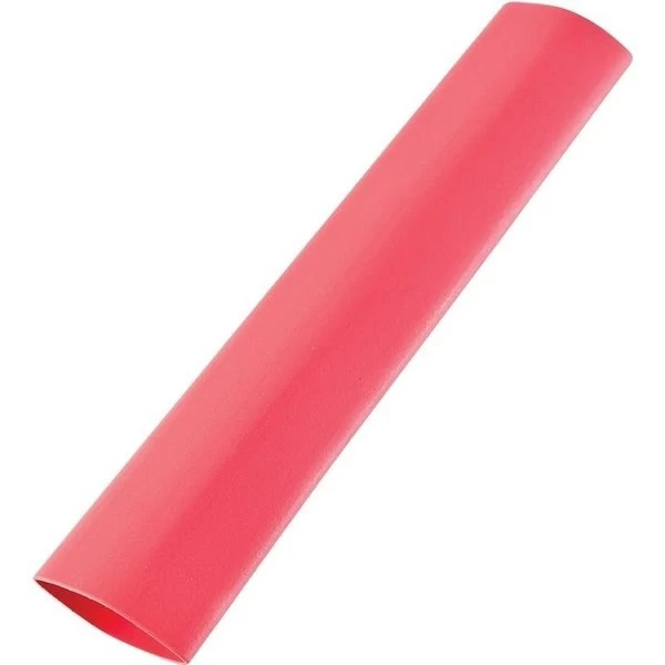 Heat Shrink Tubing, 38 In Expanded, 316 In Recovered Dia, 4 In L, Polyolefin, Red