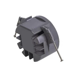 Electrical Box, 512 In W, 4 In D, 23 In H, 1Gang, Polycarbonate, Gray