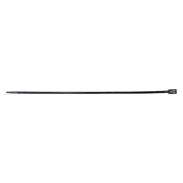 Cable Tie, Self Cuting, 11", 50 Lb., Bk, PK50