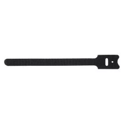Cable Tie, Reusable, 8", Black, PK5