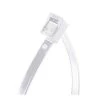 Cable Tie, Self Cting, 11", 50 Lb., Nat, PK20