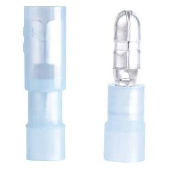 Bullet Disconnect, M/F Pr 16-14AWG, PK10