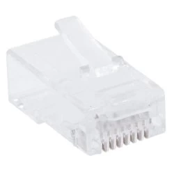 RJ-45 Cat6 Modular Plugs, 8-Position, PK50