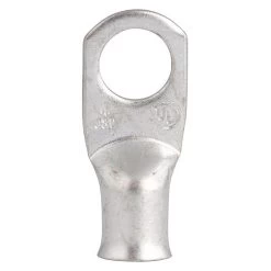 Heavyduty Plated Lug, 3/8" Stud 4 AWG, PK2