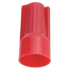 Twist-On Wire Cnnectr, 22-10 AWG, Red, PK25