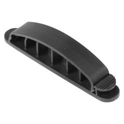 Cord/Cable Clips, Adhesive, 6 Hole, PK3