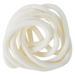 Split Flx Tubing, Raceway, 3/8"x10 Ft., Wht