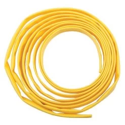 Heat Shrink Tubing, Ylw, 5/16-5/32", 8 Ft.