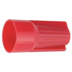 Wire Connector, Winged, Twist-On, Red, PK500