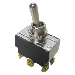 Toggle Switch, DPDT, 20A, 125VAC, On/On