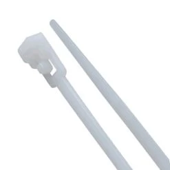 8" L Releasable Cable Tie PK 25