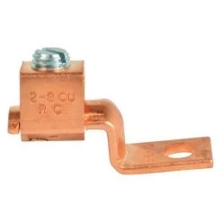 Mechanical Lug, Copper, 4 To 14 AWG, PK2