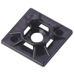 Mounting Base, 1" X 1", Black, PK5