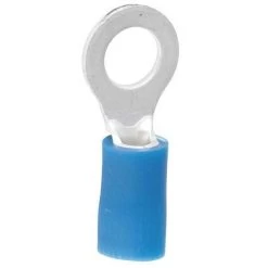 16-14 AWG Vinyl Ring Terminal #8, #10 Stud PK100