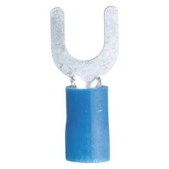 16-14 AWG Vinyl Spade Terminal #4, #6 Stud PK100