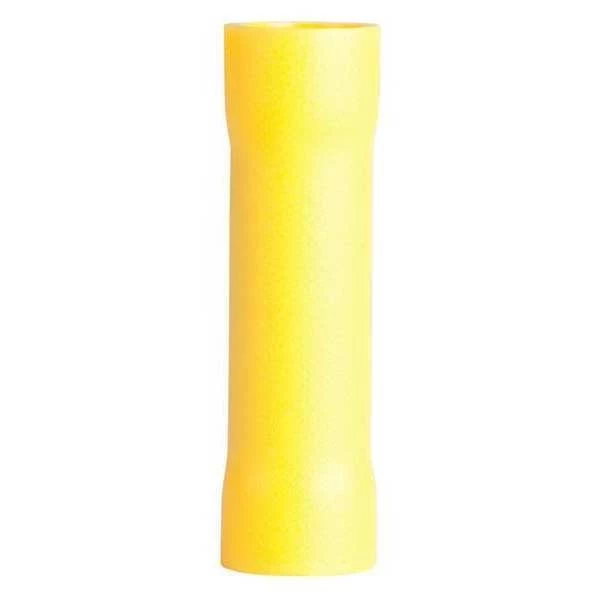 Butt Splce Crimp Cnnector, 12-10 AWG, PK15