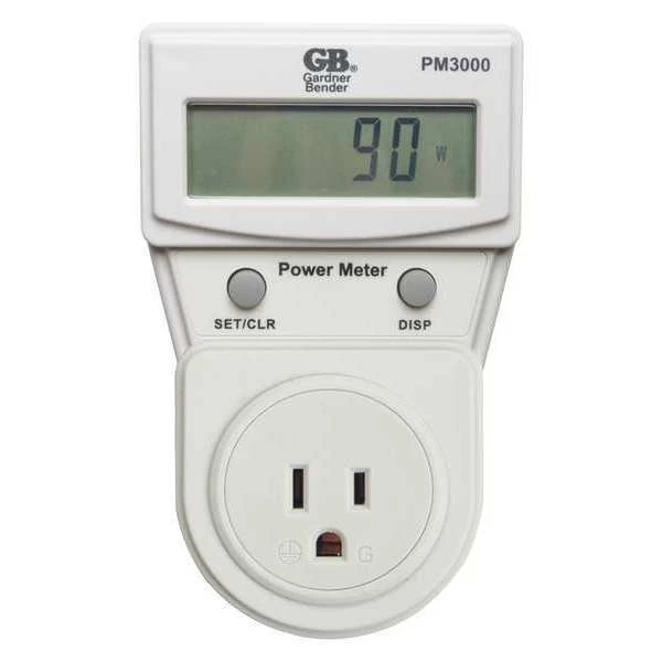 Energy Management Device, 8" D, 125VAC, LCD
