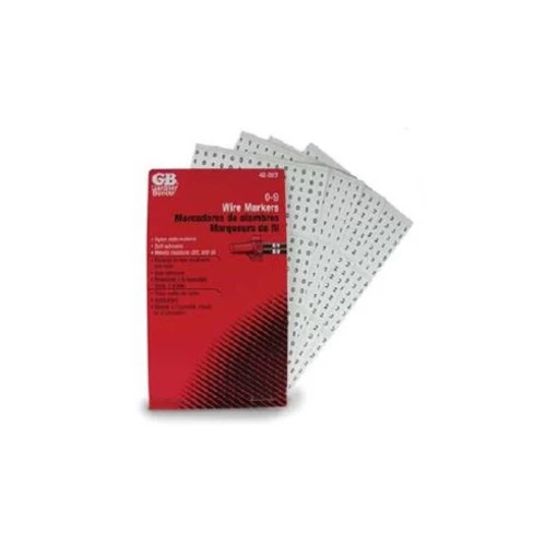 Gardner Bender 42-029 Wire Marker Booklet 1-45